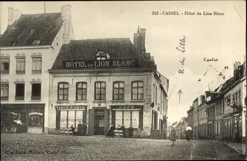 Ak Cassel North, Hotel du Lion Blanc