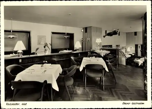 Ak Kiel in Schleswig Holstein, Ratskeller, Innenansicht