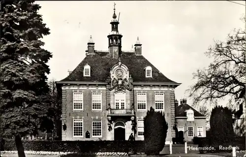 Ak Heemstede Nordholland Niederlande, Rathaus