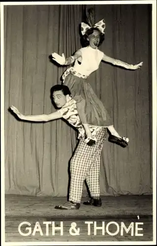 Ak Tänzer Gath und Thome, Tanzpaar