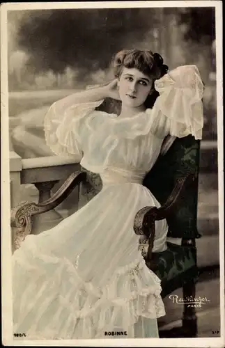 Ak Schauspielerin Gabrielle Robinne, Portrait, Reutlinger