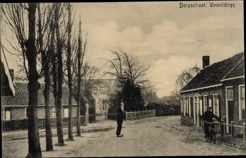 Ak Wemeldinge Zeeland Niederlande, Dorpsstraat