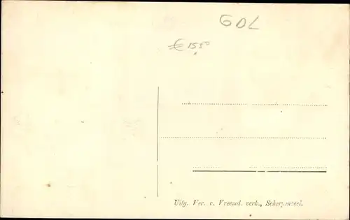Ak Scherpenzeel Gelderland, Oosteinde