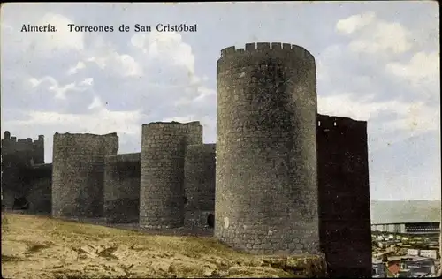 Ak Almeria Andalusien, Türme von San Cristobal