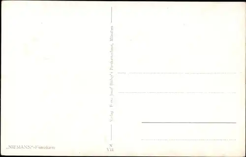 Künstler Ak Niemann, Gottfried, Die Dreitorspitze