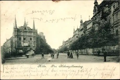 Ak Köln am Rhein, Hohenzollerring