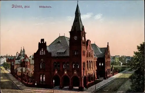 Ak Düren im Rheinland, Südschule