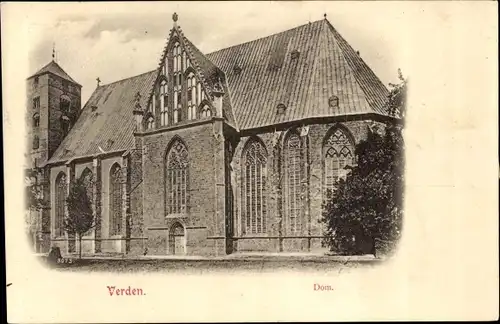Ak Verden an der Aller, Dom