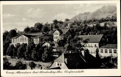 Ak Bad Blankenburg in Thüringen, evangelisches Allianzhaus, Konferenzhalle