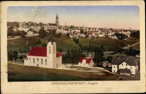 Ak Johanngeorgenstadt im Erzgebirge, Panorama