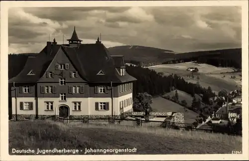 Ak Johanngeorgenstadt im Erzgebirge Sachsen, Deutsche Jugendherberge