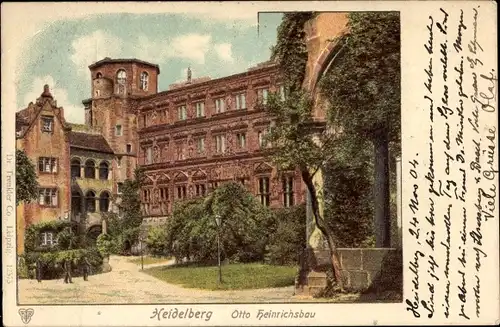 Ak Heidelberg am Neckar, Otto Heinrichsbau