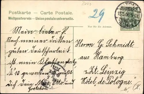 Ak Hamburg Altona Neumühlen Oevelgönne, Strand