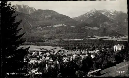 Ak Greifenburg in Kärnten, Gesamtansicht