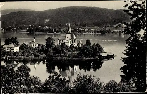 Ak Maria Wörth am Wörthersee Kärnten, Panorama
