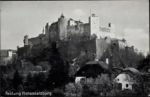 Ak Salzburg in Österreich, Festung Hohensalzburg