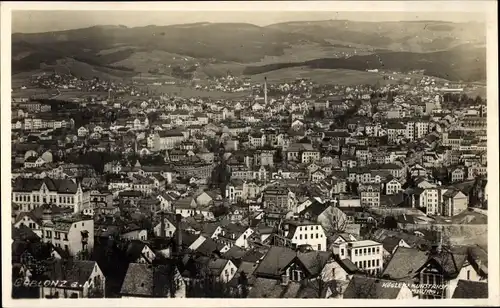 Ak Jablonec nad Nisou Gablonz an der Neiße Region Reichenberg, Gesamtansicht