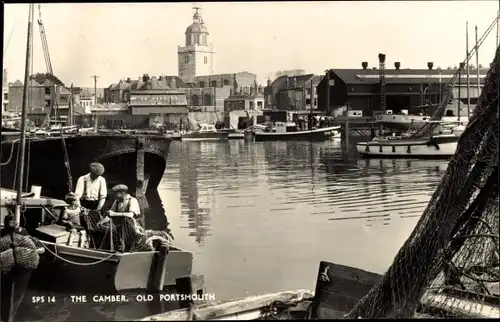 Ak Portsmouth Hampshire England, The Camber