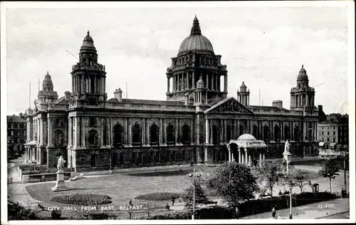 Ak Belfast Nordirland, Rathaus