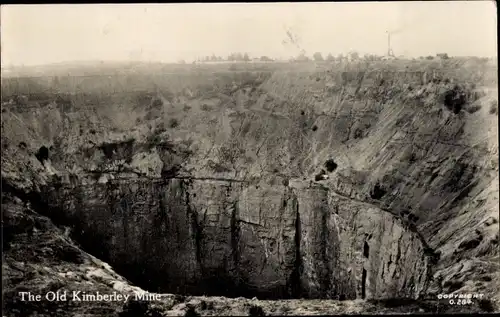 Ak Kimberley Südafrika, Alte Mine