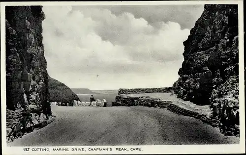 Ak Kapstadt Kapstadt Südafrika, Schneiden, Marine Drive, Chapman's Peak