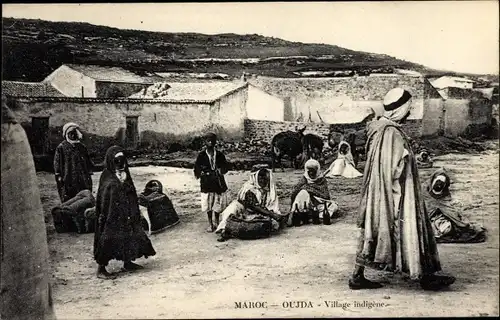 Ak Oujda Marokko, Indigenes Dorf
