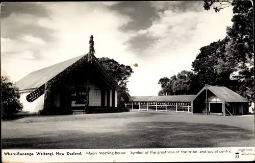 Ak Waitangi Neuseeland, Maori-Versammlungshaus