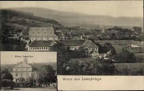 Ak Lamspringe in Niedersachsen, Totale, Kloster