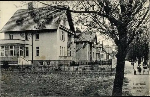 Ak Parchim in Mecklenburg, Buchholz Allee