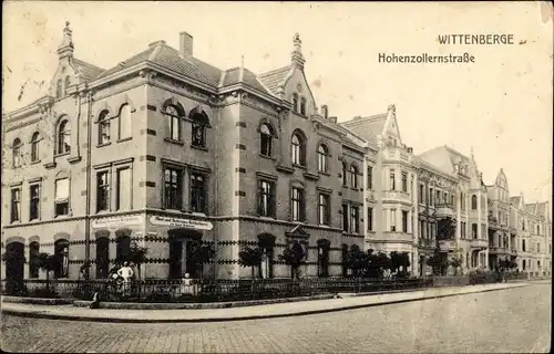 Ak Wittenberge an der Elbe Prignitz, Hohenzollernstraße