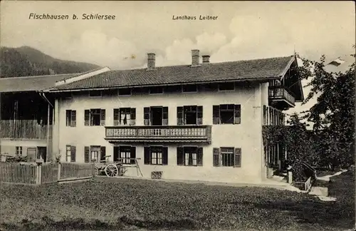 Ak Fischhausen Schliersee in Oberbayern, Landhaus Leitner