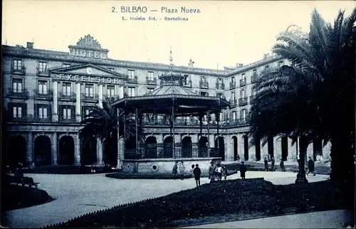 Ak Bilbao Baskenland, Plaza Nueva, Hotel Excelsior