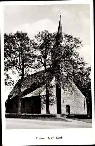 Ak Roden Drenthe Niederlande, N. H. Kerk