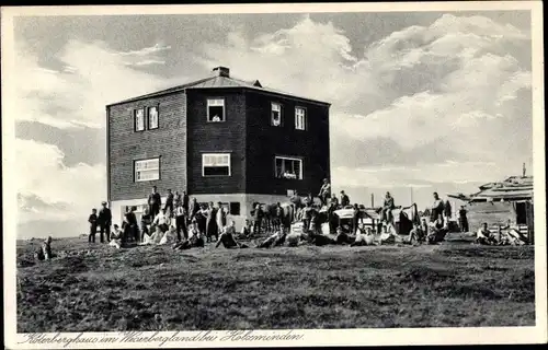 Ak Holzminden an der Weser, Köterberghaus im Weserbergland