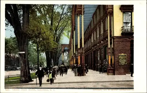 Ak Saratoga Springs New York USA, Grand Union Hotel