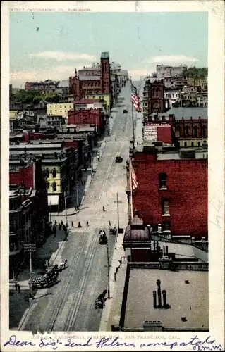 Ak San Francisco Kalifornien USA, California Street