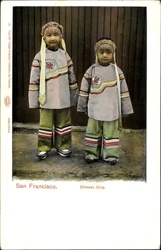 Ak San Francisco Kalifornien USA, chinesische Mädchen, Chinatown