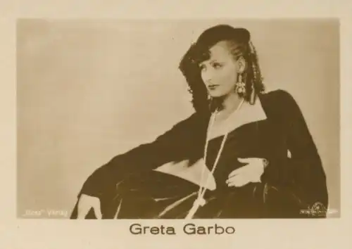 Sammelbild Hänsom Filmbilder, Schauspielerin Greta Garbo