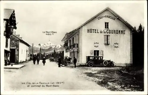 Ak Gex Ain, Col de la Faucille, Mont Blanc, Hotel de la Couronne