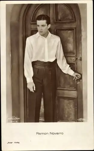 Ak Schauspieler Ramon Novarro, Filmszene