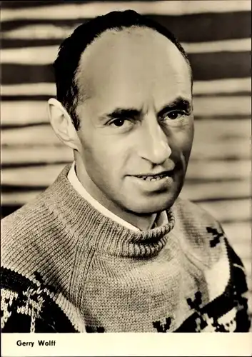 Ak Schauspieler Gerry Wolff, Portrait