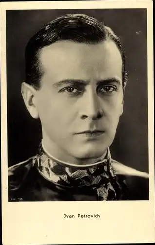 Ak Schauspieler Iwan Petrovich, Portrait