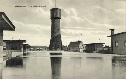 Ak's Gravendeel Südholland, Wasserturm