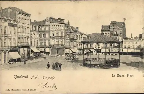 Ak Charleroi Wallonien Hennegau, La Grand'Place