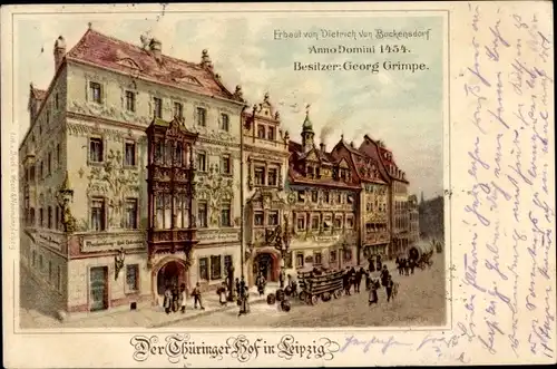 Künstler Litho Leipzig in Sachsen, Der Thüringer Hof, Inh. Georg Grimpe