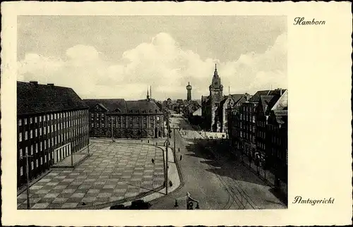 Ak Hamborn Duisburg im Ruhrgebiet, Amtsgericht