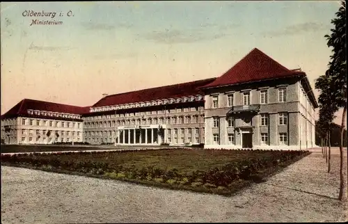 Ak Oldenburg im Großherzogtum Oldenburg, Ministerium