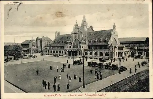 Ak Essen im Ruhrgebiet, Hauptbahnhof