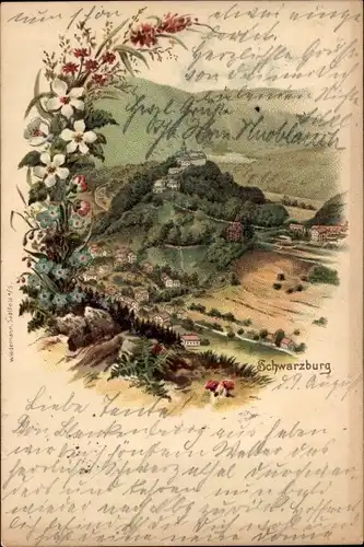 Litho Schwarzburg in Thüringen, Gesamtansicht