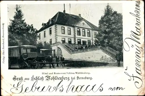 Ak Silium Holle in Niedersachsen, Burg Wohldenberg, Schloss, Hotel, Restaurant